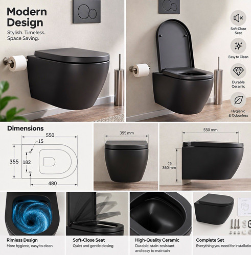 Bernstein neu wand - neu, wand-wc