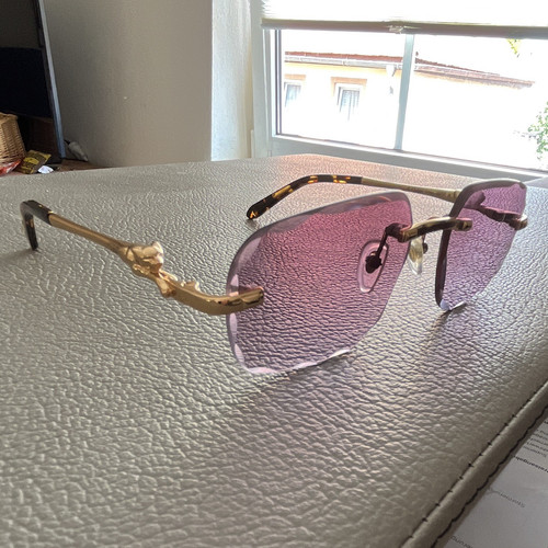 Cartier sonnenbrille randlos - cartier,