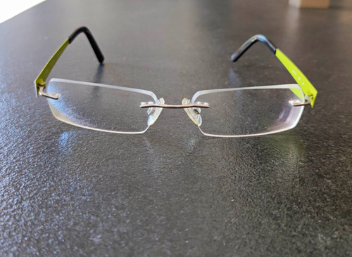Randlose brille von elemental - randlose,