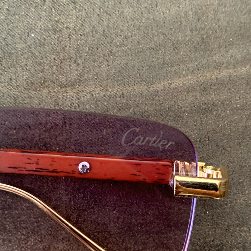 Cartier vintage randlosbrille - vintage,